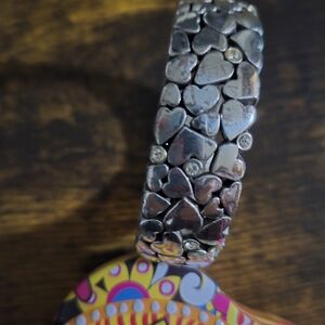 Brighton Silver Heart Bracelet